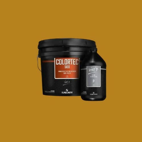 ColorTec 500 Pigmented Concrete Floor Epoxy Surecrete Spice
