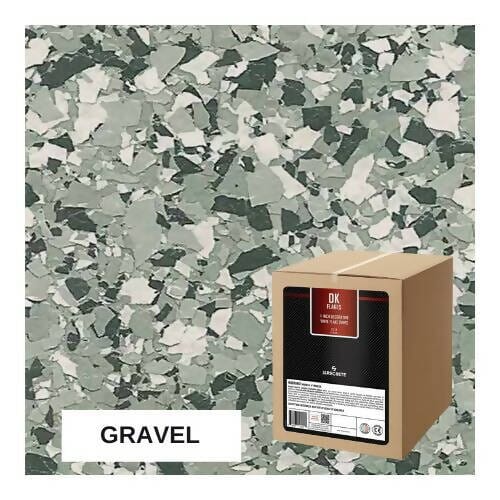 DK Flakes Epoxy Floor Flakes - 25 lb - 1/4" Flake Surecrete GRAVEL
