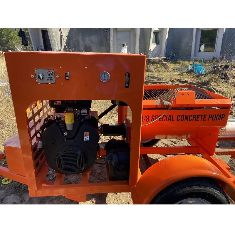 3/8 Special Trailer Mounted Grout Pump (STG) Ventures Equipment