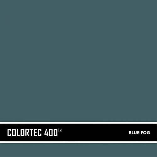 ColorTec 400 Pigmented Solvent-Based Polyurethane Surecrete 1 Gallon Kit Blue Fog