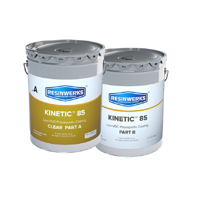 Kinetic 85 - 85% Solids Polyaspartic Resinwerks Inc