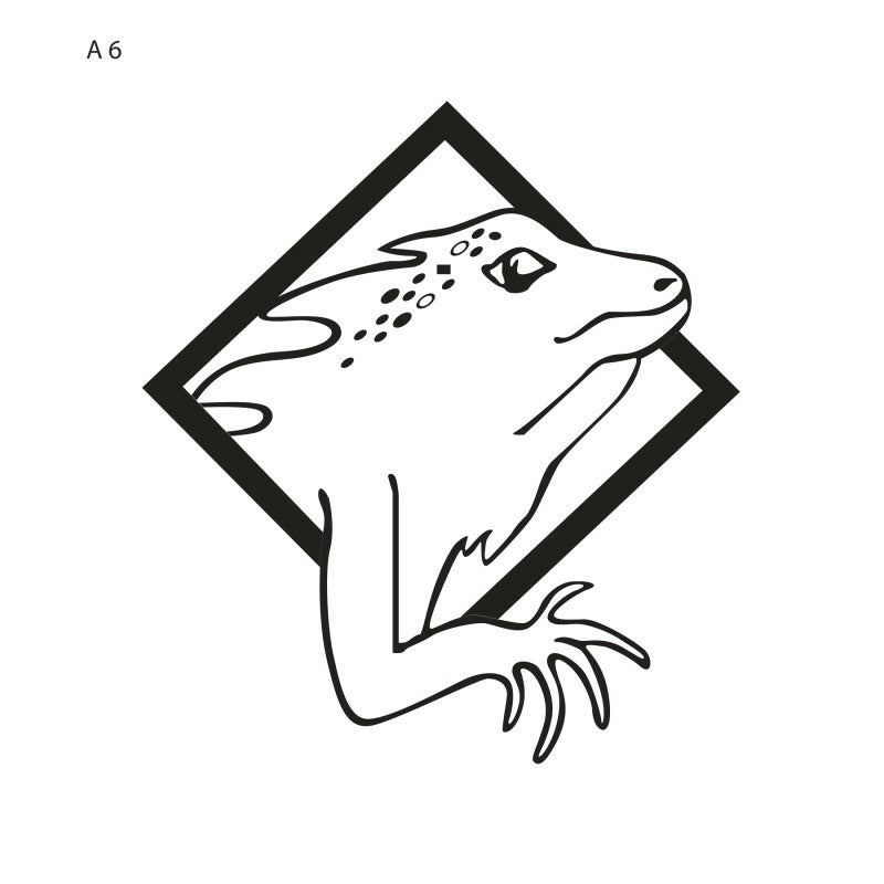 A6 - Flattoo Stencil