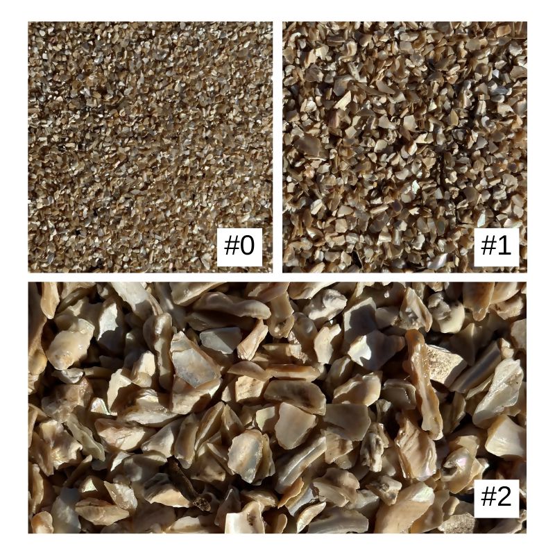 Pacific Mother of Pearl - Crushed Shell - 50lb Consolidated Aggregates