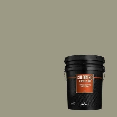 Colortec Acrylic WB pigmented Water Based Outdoor Acrylic Sealer Surecrete 1 Gallon Putty