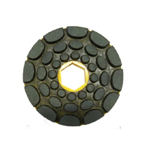 Twincur GEM - Polishing Wheel for Straight and Beveled Edge of All Stones Alpha Professional Tools 5" 50-Grit