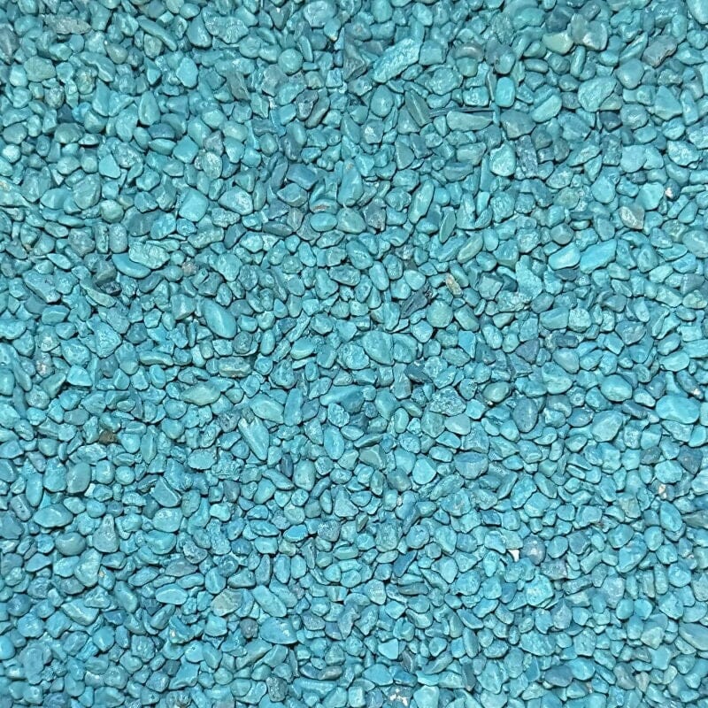 Teal Colored Quartz - 50 lb Consolidated Aggregates Accent