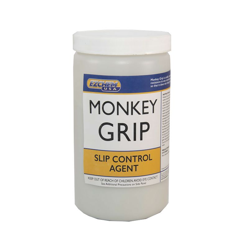 Monkey Grip - Coarse Slip Resistant Additive for Concrete Sealers EZChem Inc