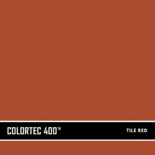 ColorTec 400 Pigmented Solvent-Based Polyurethane Surecrete 1 Gallon Kit Tile Red