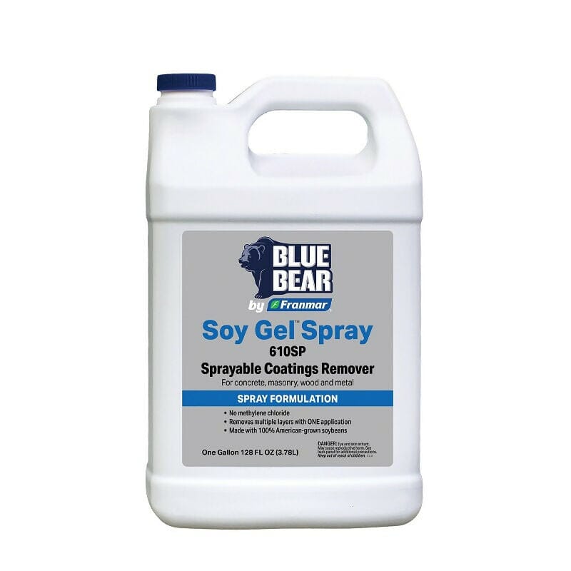 610SP Sprayable Coatings Remover - Soy Gel Spray Franmar Inc 1 Gallon
