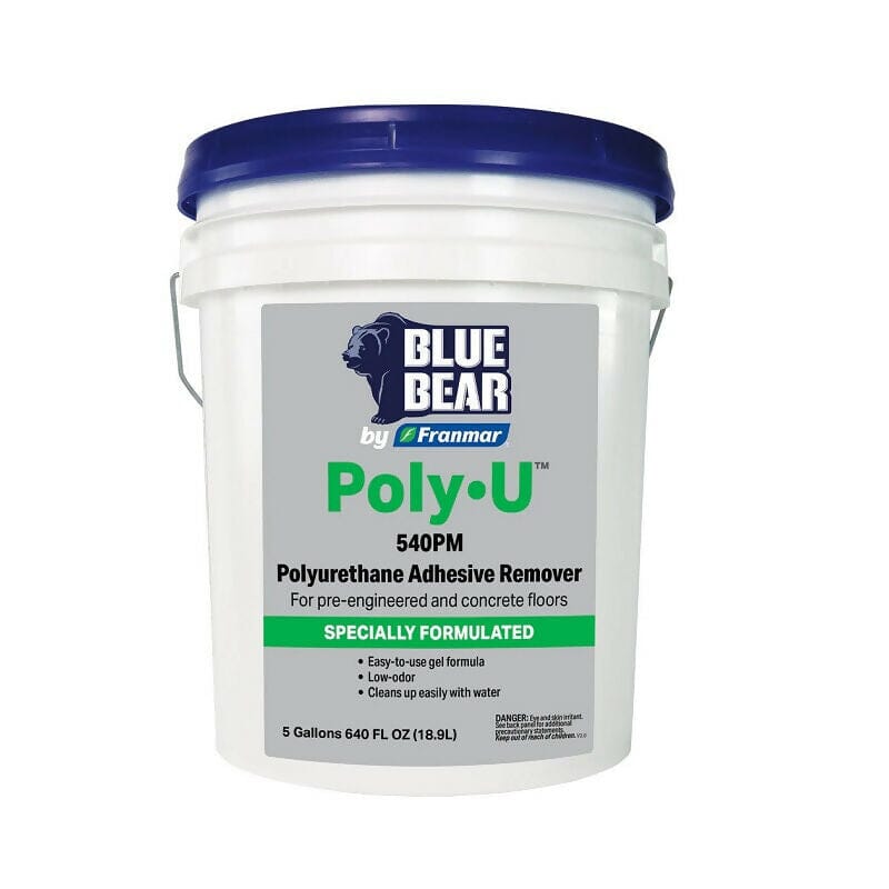 540PM Polyurethane Adhesive Remover - PolyU Franmar Inc 5 Gallon