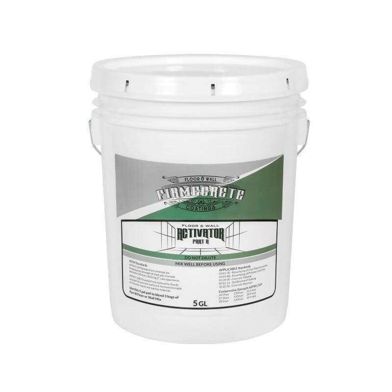 FirmeCrete Activator - 5 Gallon Bucket FirmeCrete Floor & Wall Coatings