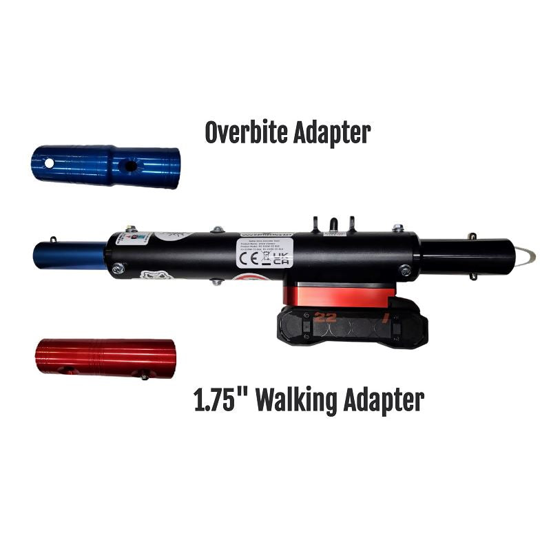 Rattle Stick EX - Concrete Vibrator - Sidewinder Package Rattle Stick Concrete Tools Billet Aluminum Dock / Hilti Nuron 22V Super Snake (Standard Power)