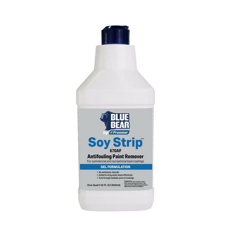 670AF Anti-Fouling Paint Remover - SoyStrip Franmar Inc Quart