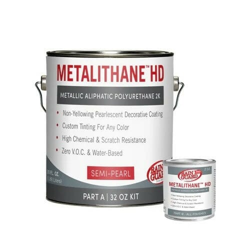 Metalithane HD - Two-component Aliphatic Urethane Rainguard Pro 32 oz kit Semi-Pearl