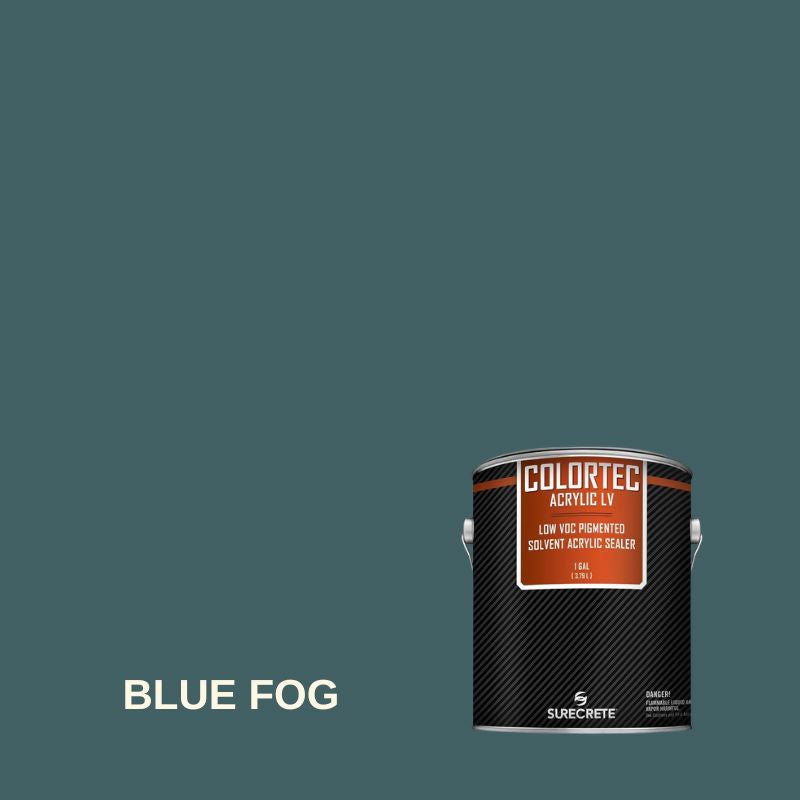 Colortec Acrylic LV Pigmented Outdoor Acrylic Sealer - Low VOC Surecrete 1 Gallon Blue Fog