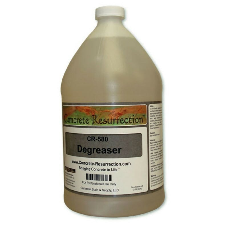 Degreaser and Industrial Strength Cleaner for Concrete - 1 Gallon Engrave-A-Crete