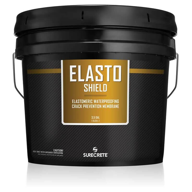 Elasto-Shield – Concrete Waterproofing Rubberlike Coating Surecrete 3.5 Gallon