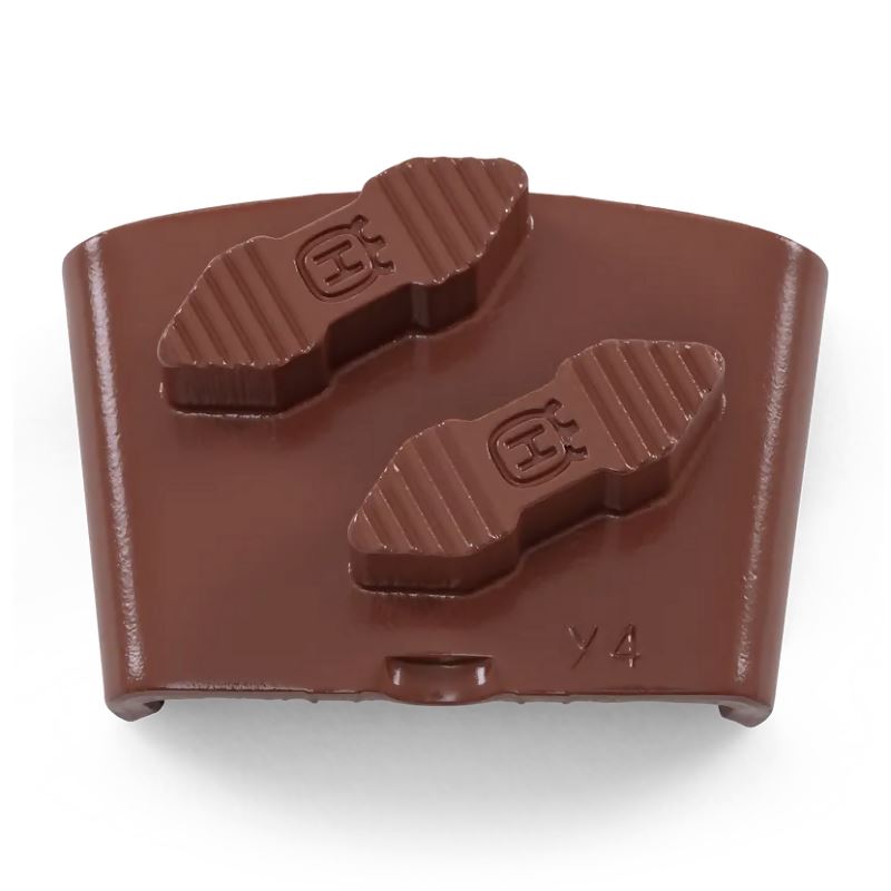 Husqvarna Elite Grind EZ X Series - Diamond Tooling for Extra-Hard Concrete - 3-Pack BDC Equipment & Rental X Brown - 50 grit Double Segment