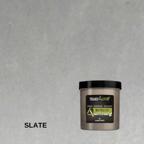 Trans4loor Metallic Pigments - 10 oz Surecrete Slate
