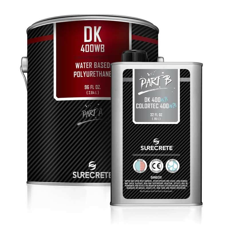 DK 400WB - Water-Based Polyurethane Kit Surecrete 1 Gallon Kit Gloss