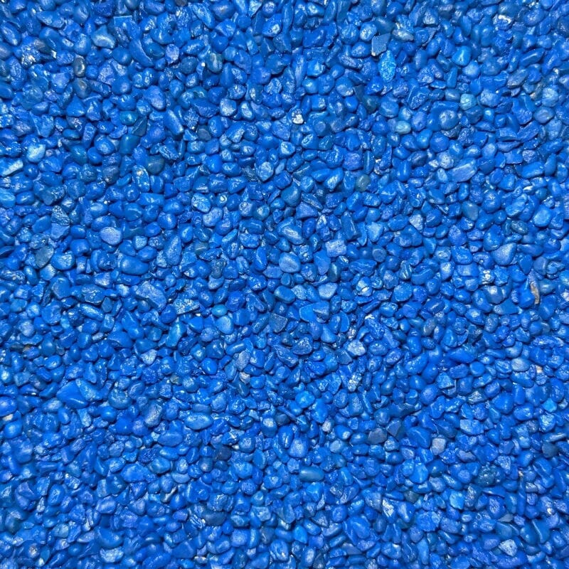 Royal Blue Colored Quartz - 50 lb Consolidated Aggregates Accent