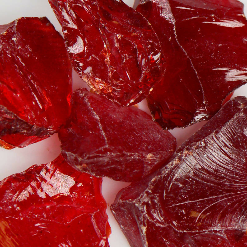Red Landscape Glass - Medium