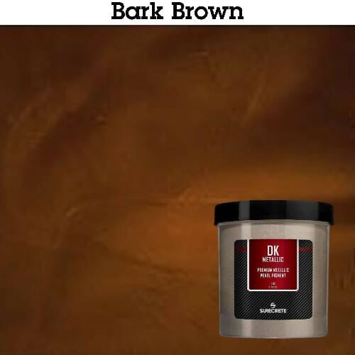 DK Metallic Additive for Clear Epoxy - 16 oz Surecrete BARK BROWN 16 oz