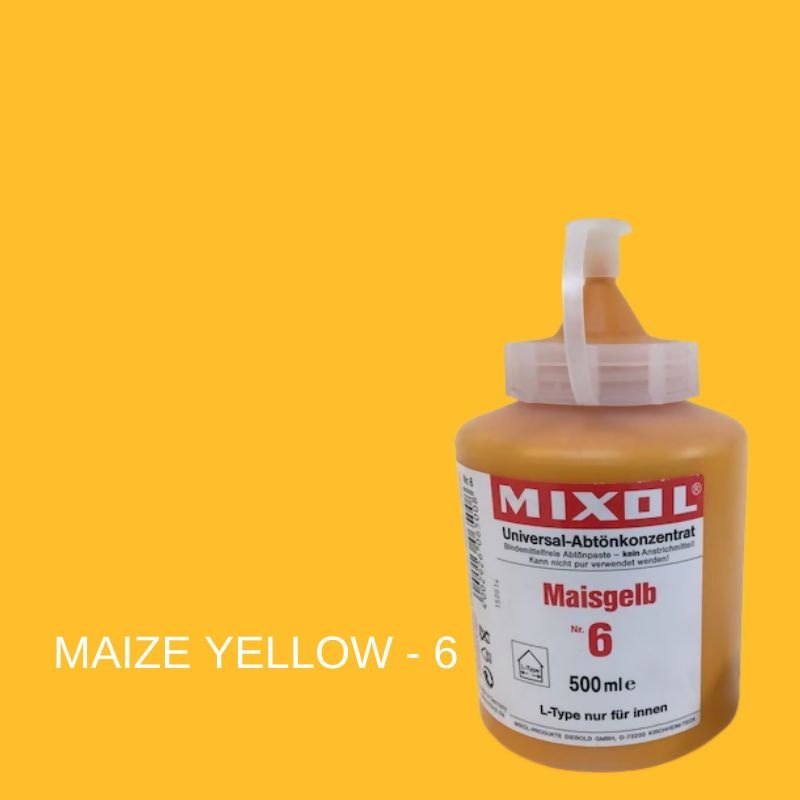 Mixol Universal Tints - 500ml Mixol 500ml Maize Yellow