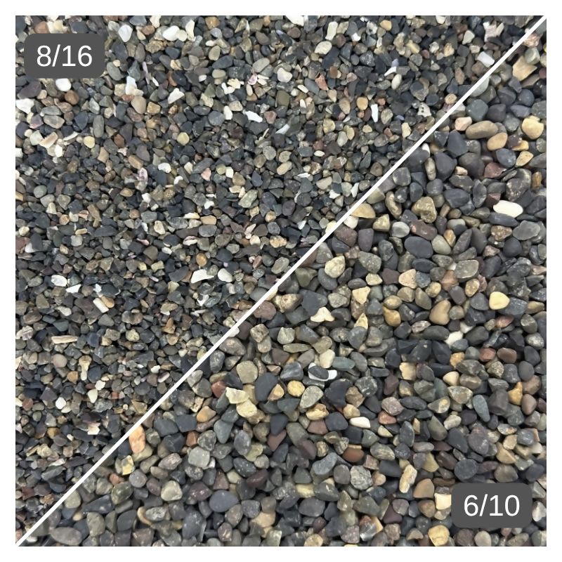 Black Mexican Swimming Pool Pebbles - 50 lb Consolidated Aggregates
