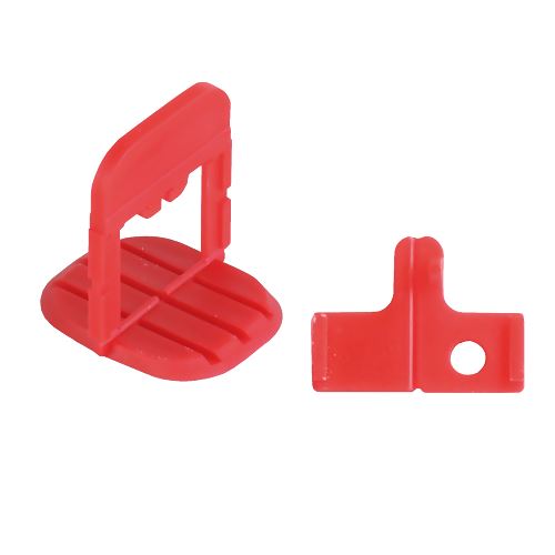 EZ Wedge Leveling System Designed for Edges and Corners Alpha Professional Tools Wedge Clip + Tab (3mm) - 200 Sets