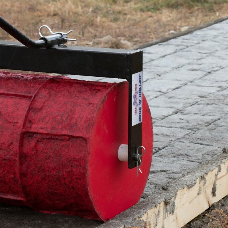 Cobblestone Rock 'N Roller Imprint Stamp - 33-3/8" Marshalltown USA