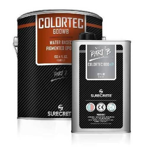 ColorTec 600 Pigmented Water Based Concrete Floor Epoxy Surecrete