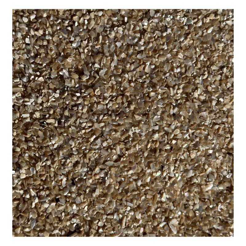 Pacific Mother of Pearl - Crushed Shell - 50lb Consolidated Aggregates #0 - (1/8" pieces and smaller)