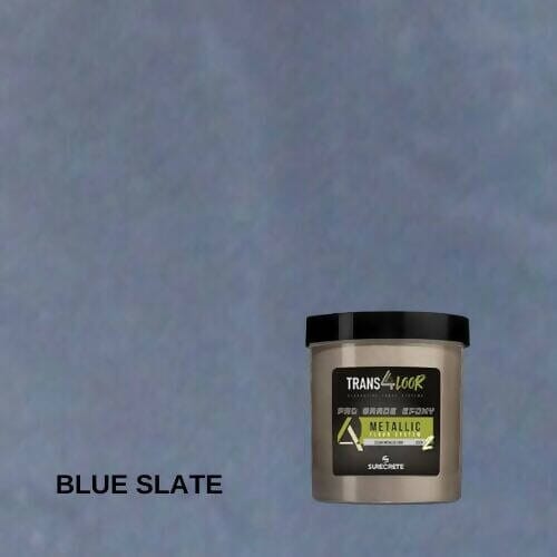 Trans4loor Metallic Pigments - 10 oz Surecrete Blue Slate