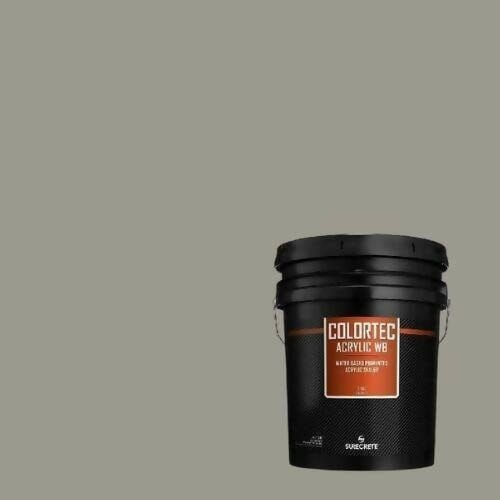 Colortec Acrylic WB pigmented Water Based Outdoor Acrylic Sealer Surecrete 1 Gallon Smoke