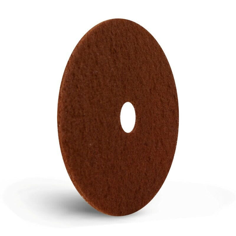 Brown Strip Stripping Pad - Circular - 5 Pack Americo Manufacturing Company