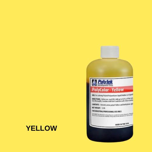 PolyColor Dyes Polytek Development Corp 1-lb Unit Yellow