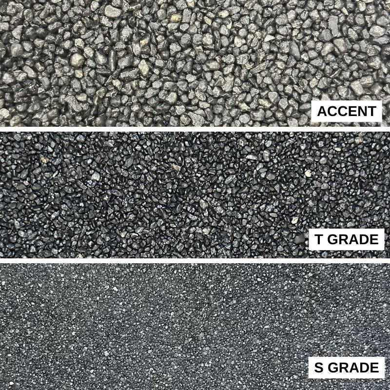 Black Colored Quartz - 50 lb Consolidated Aggregates