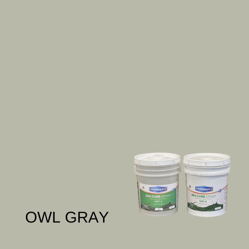 BioCure 1100 Primer - 100% Solids Primer - 10 Gal Kit Resinwerks Inc Owl Gray
