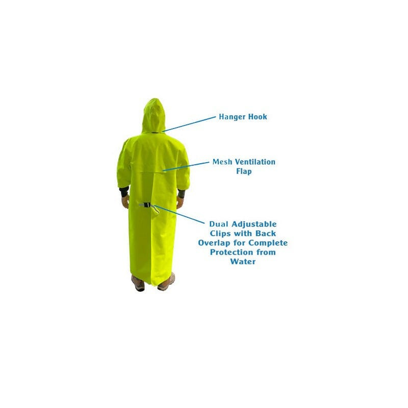 Full Coverage Waterproof Hooded Apron Alpha Professional Tools