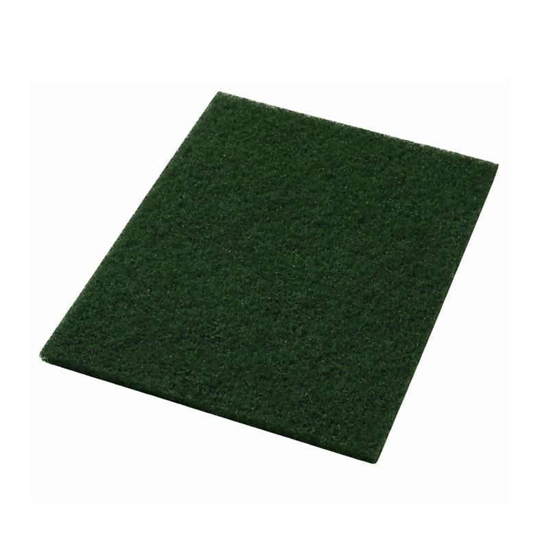 Green Scrub - Scrubbing Pad - Rectangular - 5 Pack Americo Manufacturing Company