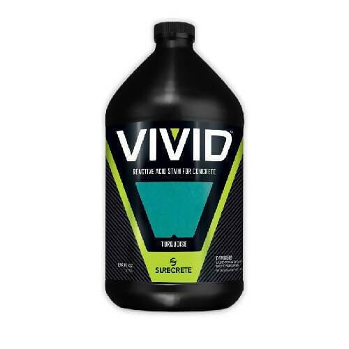 Concrete Acid Stain - Vivid Stain (Formerly SureStain) - 1 Gallon Surecrete