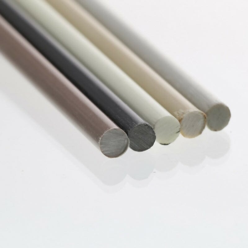 Non-Corrosive Fiberglass Smooth Rod (.308”) - 6k System - 100 pc - Gray RJD Industies