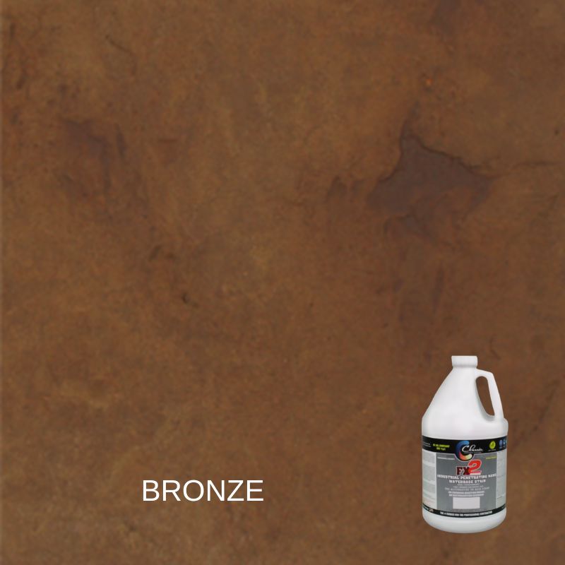 FX2 Armor Nano Industrial Grade Stain - 1 Gallon Classic Coatings Systems Bronze