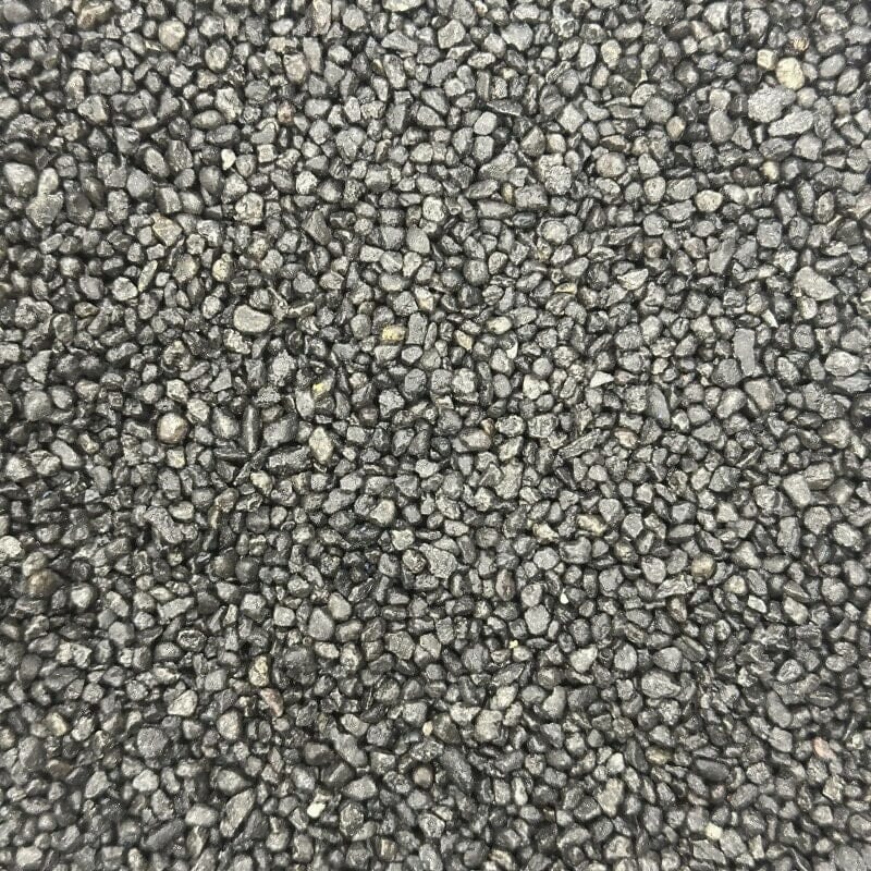 Black Colored Quartz - 50 lb Consolidated Aggregates Accent