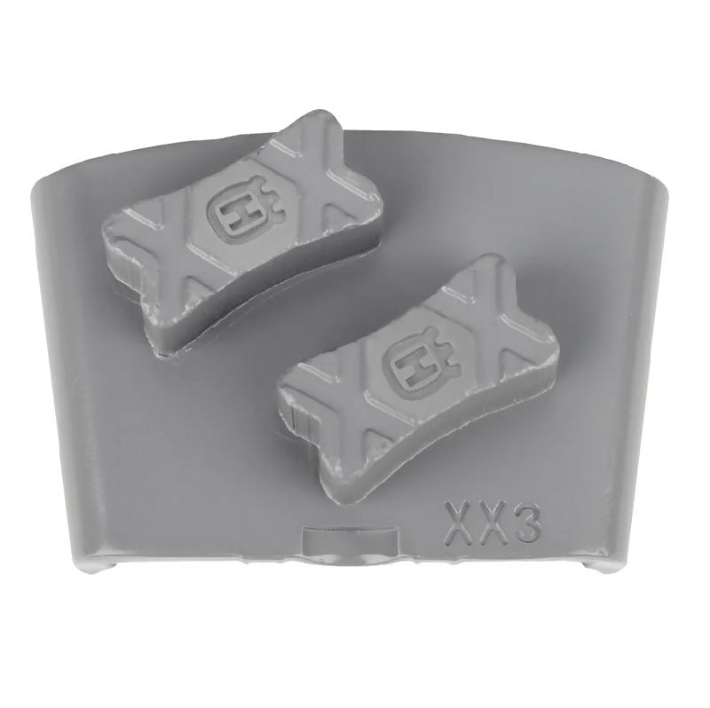 Husqvarna Elite Grind EZ Sharxx - Diamond Tooling for Extremely Hard Concrete - 3-Pack BDC Equipment & Rental Sharxx Grey - 30 grit Double Segment