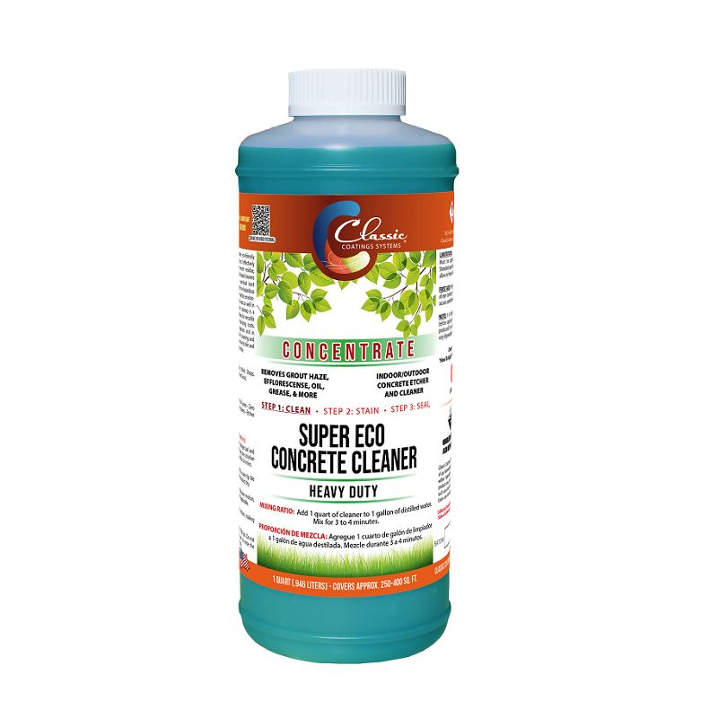 Super Eco Concrete Cleaner Concentrate Classic Coatings Systems