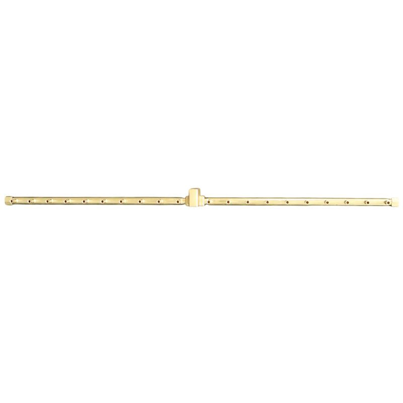 210K BTU 41.75" Linear Brass Burner for Firepits Warming Trends