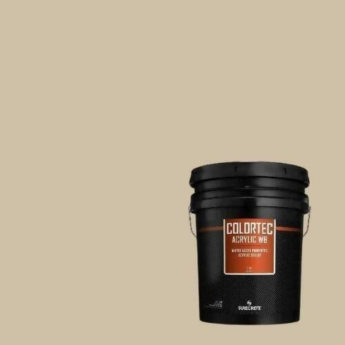 Colortec Acrylic WB pigmented Water Based Outdoor Acrylic Sealer Surecrete 5 Gallons Sun Buff