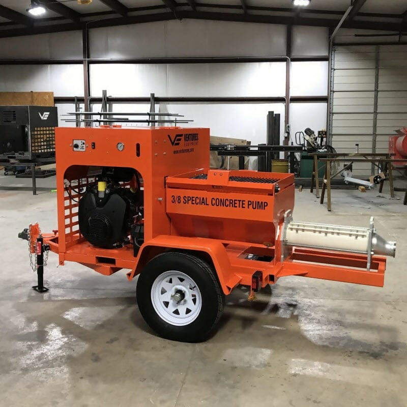 3/8 Special Trailer Mounted Grout Pump (STG) Ventures Equipment